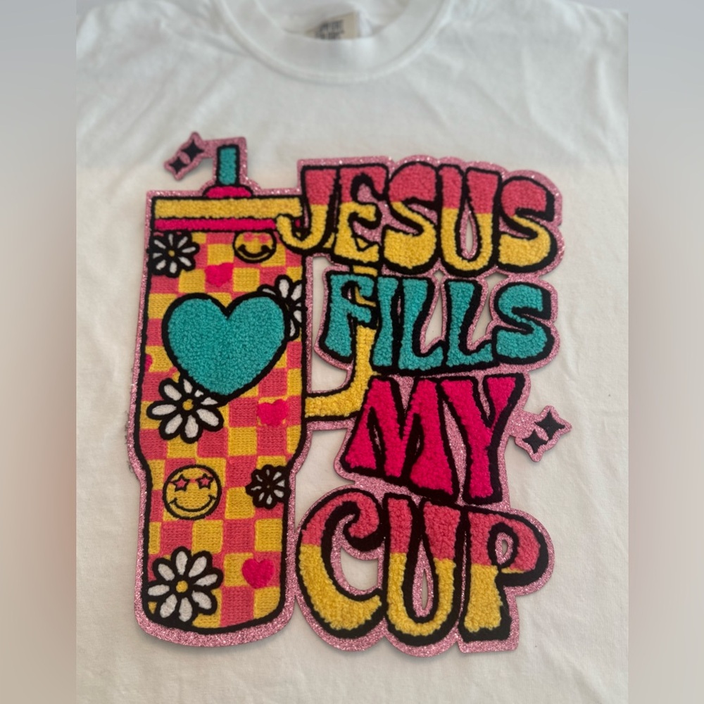 Graphic Tee, Inspiration, Jesus Fills My Cup